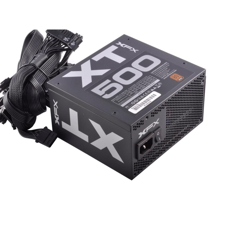 XFX 500W XT Series Full Wired 80+ Bronze ATX 500 Power Supply