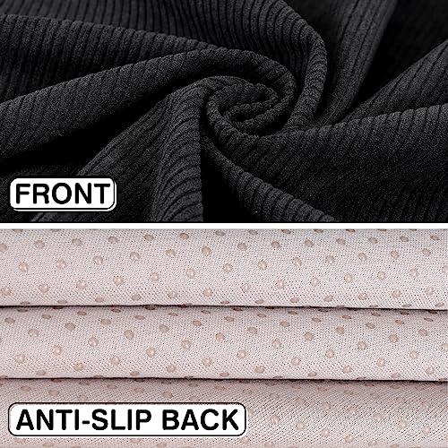 Image of 2pcs Universal Waterproof Car Seat Covers Black - Automotive Seat Cushion for Sedan SUV Truck Front OR Rear Seats - Anti Slip Car Seat Protector Suit for After Yoga Gym Hiking Running Sport