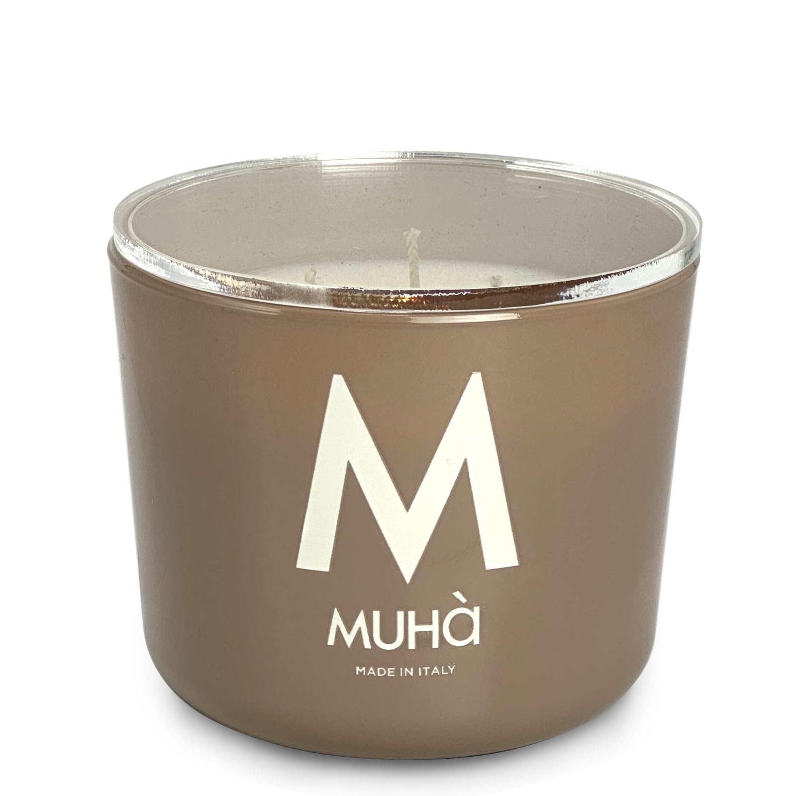 Bougie parfumée vanille réglisse MUHA' pour éliminer les odeurs