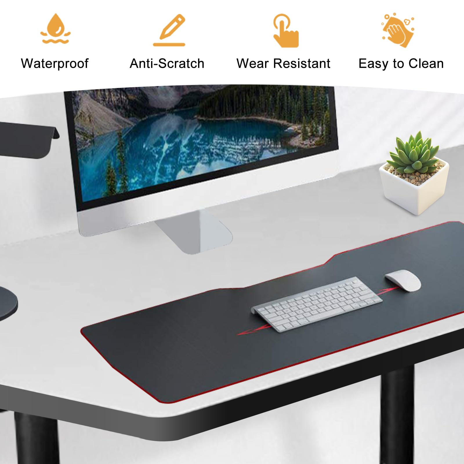 Tavolo da conferenza pieghevole trapezoidale bianco con design flip top, tavolo portatile per riunioni e allenamento per ufficio, aula ed eventi
