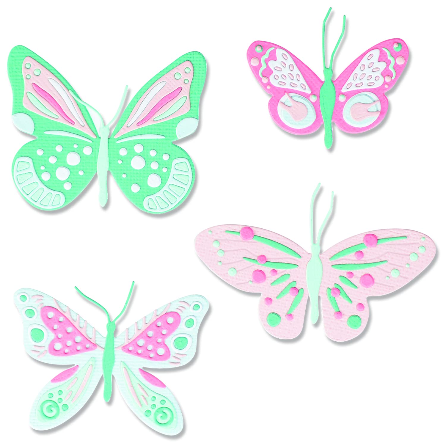 Sizzix Multicolor Thinlits Die Set 29Pk Patterned Butterflies By Jenna Rushforth | 665896 |Chapter 2 2022