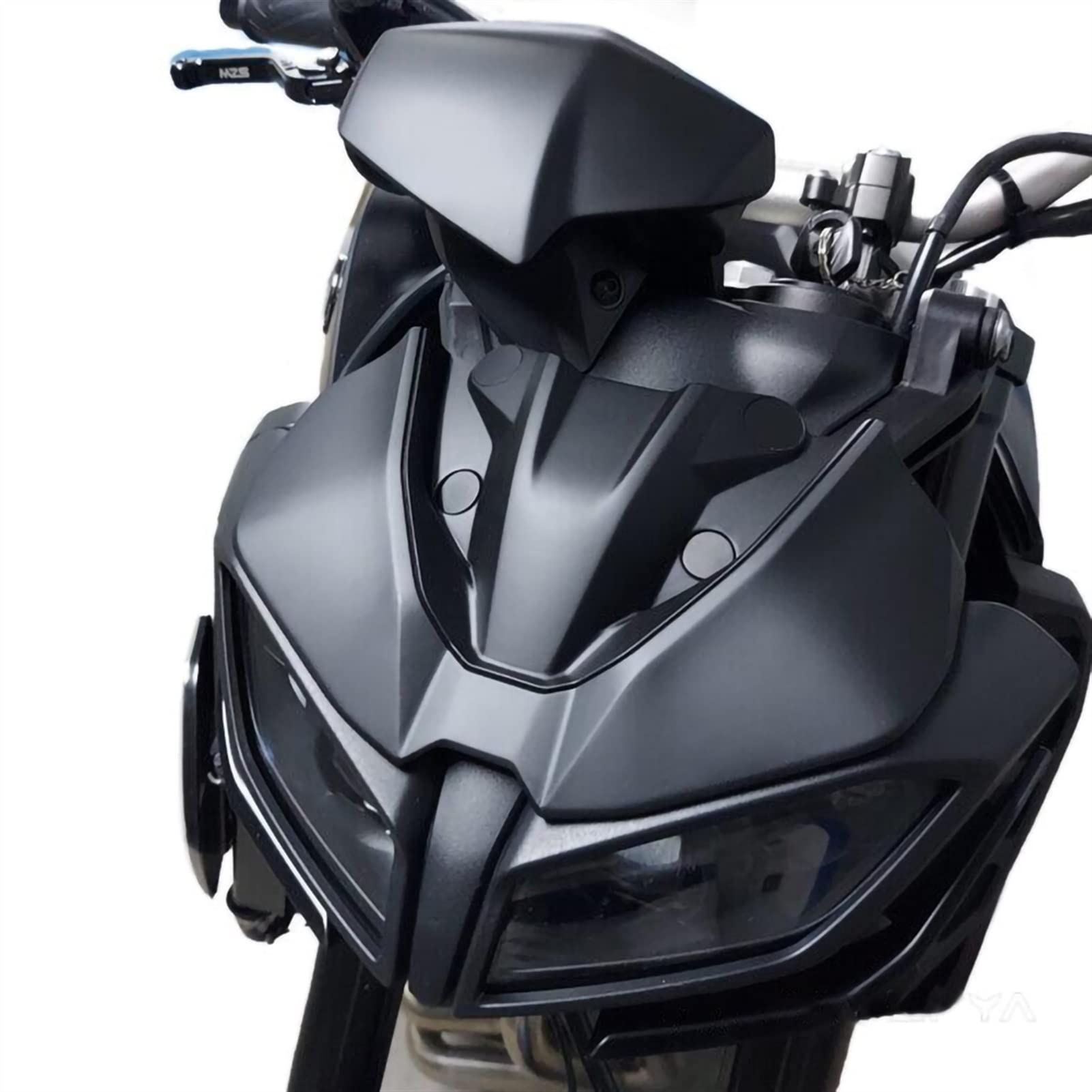 OXLLONE Motorrad Instrument Sonnenblende Für MT-09 / FZ-09 (2021-2023) – Windschutz Aus PC-Kunststoff