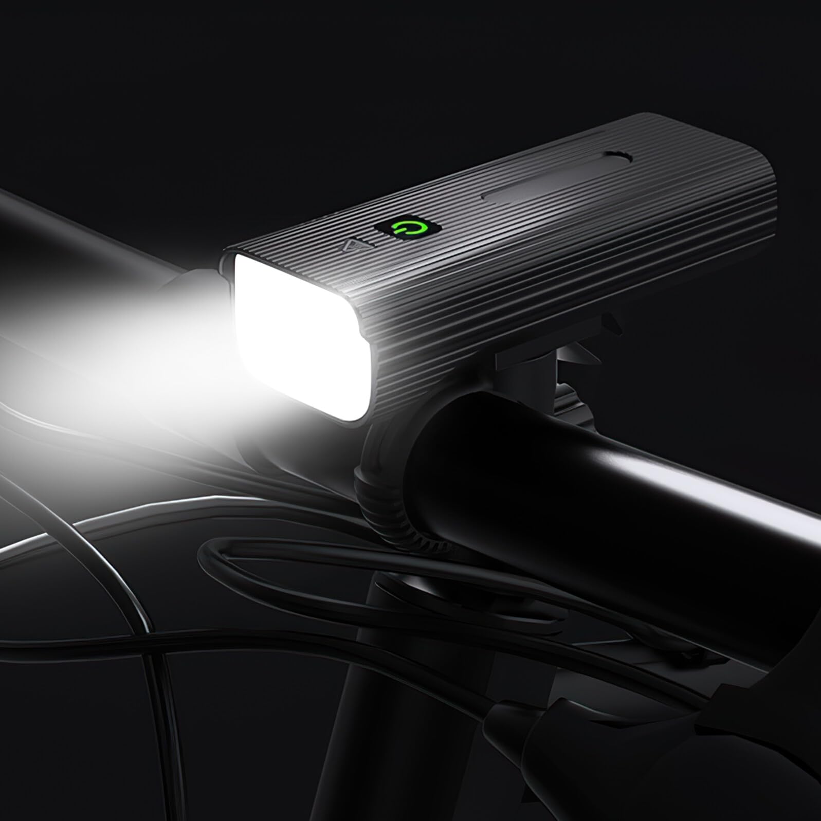 Lámpara de Bicicleta Recargable P28f 10000mah de Aleación de Aluminio
