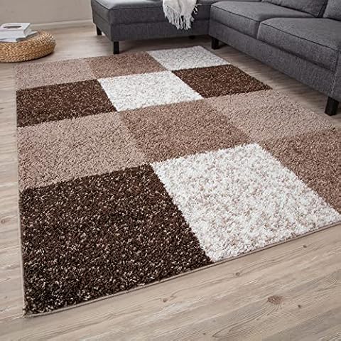 THE RUGS Modern Luxury Shaggy Area Rug Cover