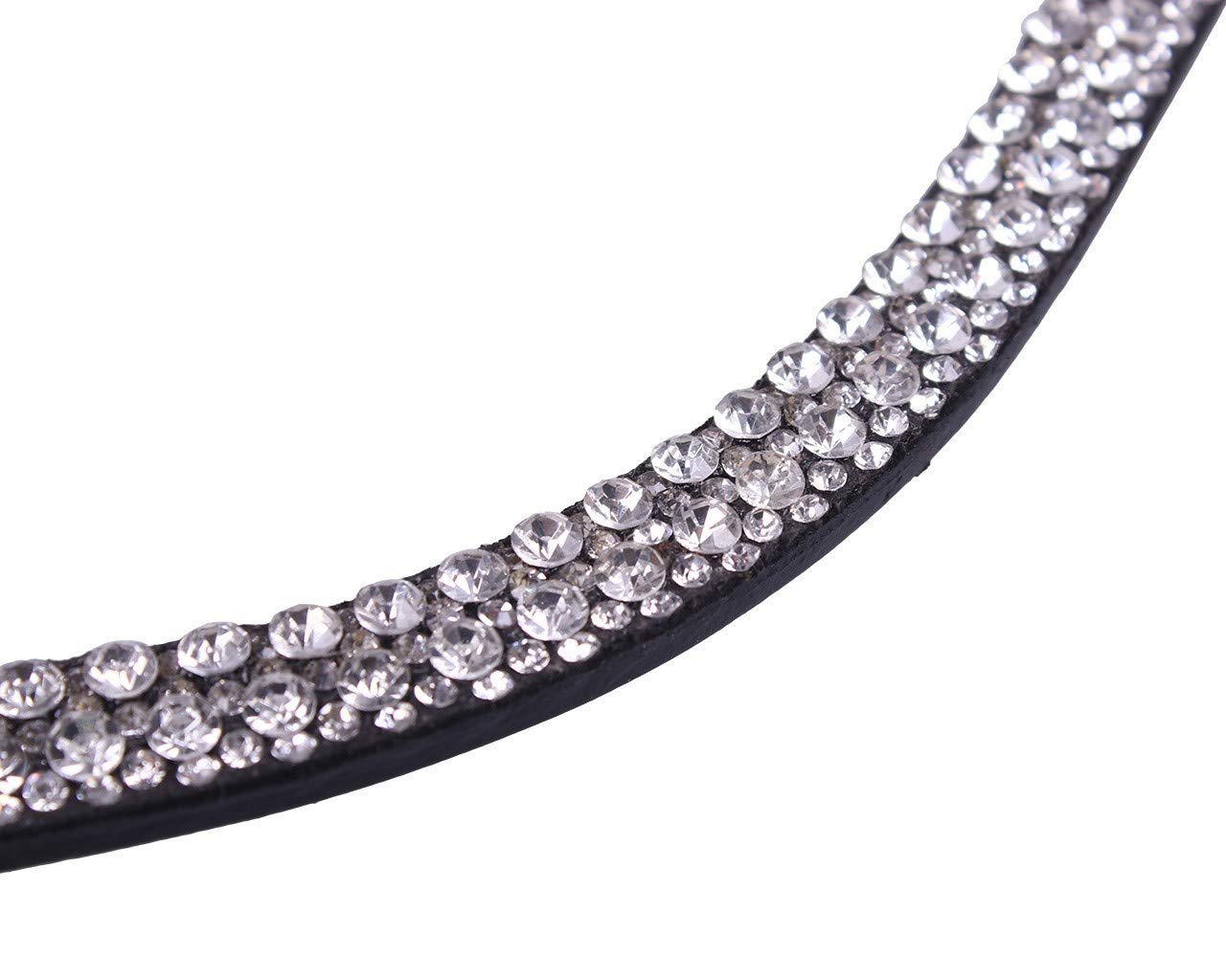 ARBO-INOX® - Stirnriemen - Sattelschmuck - Stiefelclip - Strass (Full, STIRNRIEMEN)