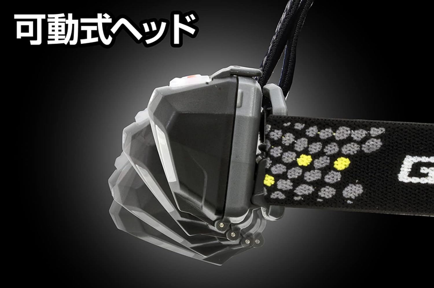 GENTOS CB-643D LED Headlight, AAA Battery Operated, Powerful, 460 Lumens, Conbreaker