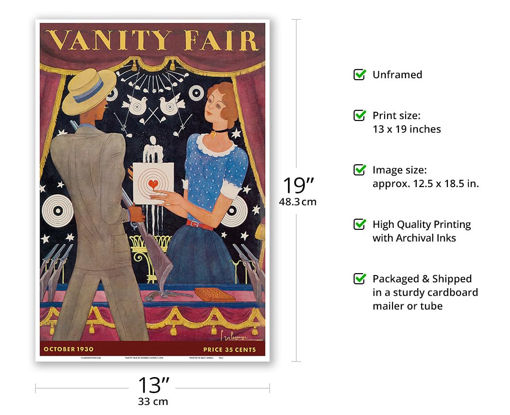 Amazon.com: Vanity Fair - Magazine Cover October 1930 - Carnival