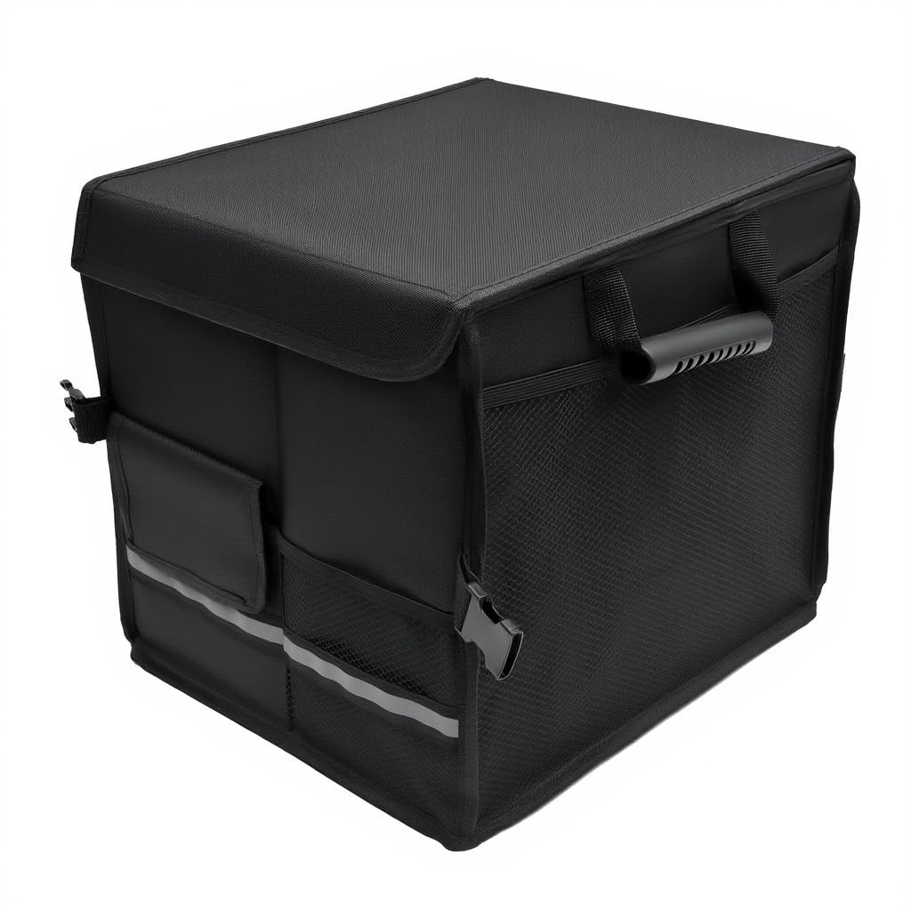 MYRFCSA Car Boot ganiser, for Suzuki Grand Vitara 2000-2024 2025 Anti-Slip Foldable Car Storage Box, Reinforced Stable Large Capacity Boot Storage Bag,A