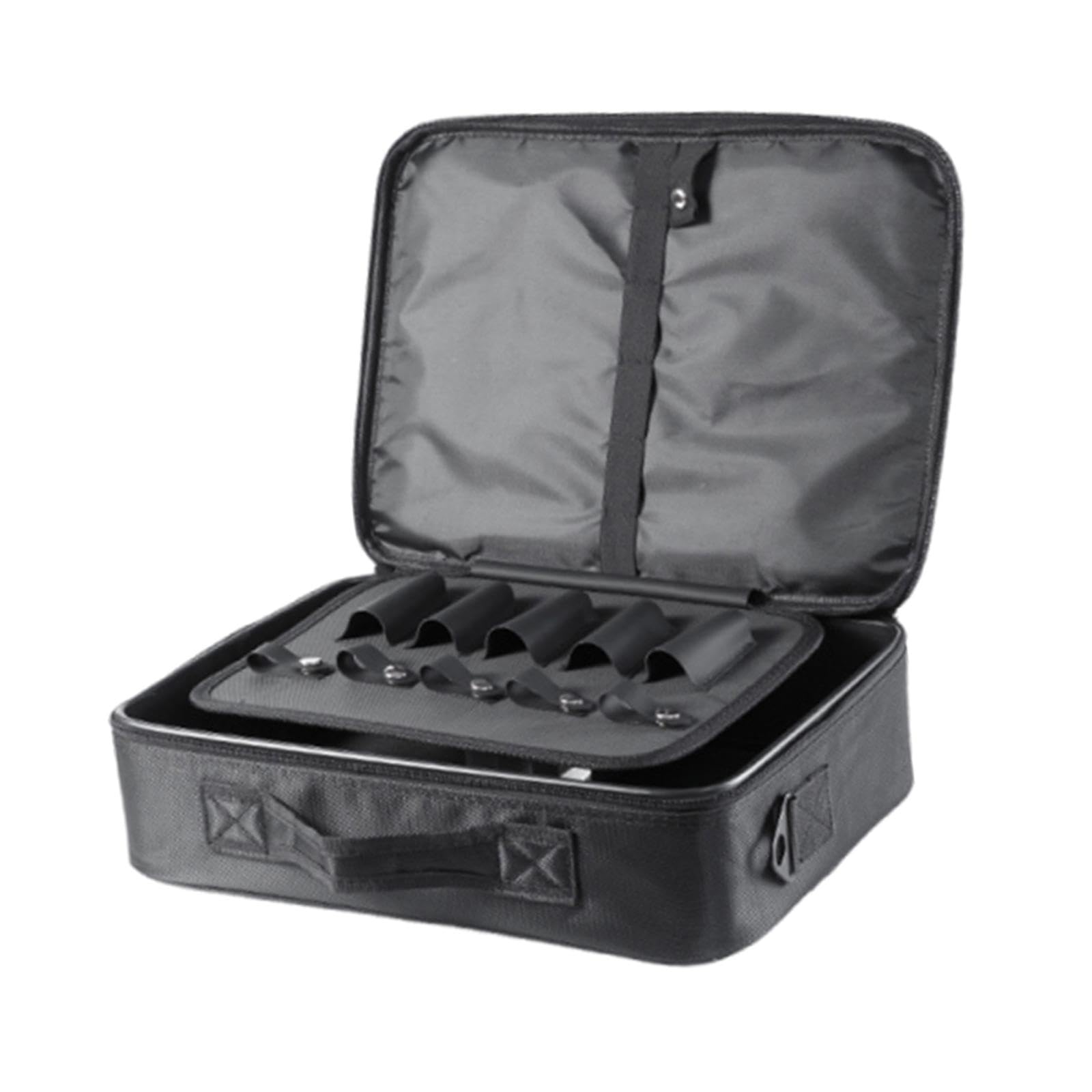 Salon Barber Handbag Organizer Borsa per Attrezzi Parrucchiere Custodia Scissors Multifunzionale con Manico in Tessuto Oxford Impermeabile Adatta per, Medio