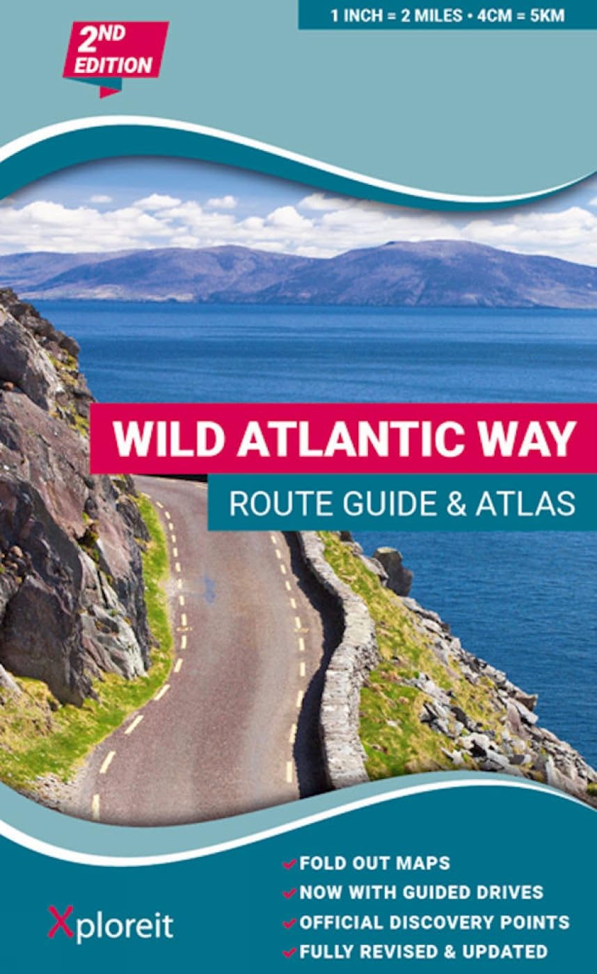 Wild Atlantic Way Route Guide Atlas by Yvonne Gordon (Spiral bound)