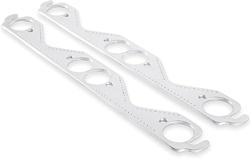 Miniatura 3 de Mr. Gasket - 7402G ALM Exh Juntas Sb Chev Rnd Lg