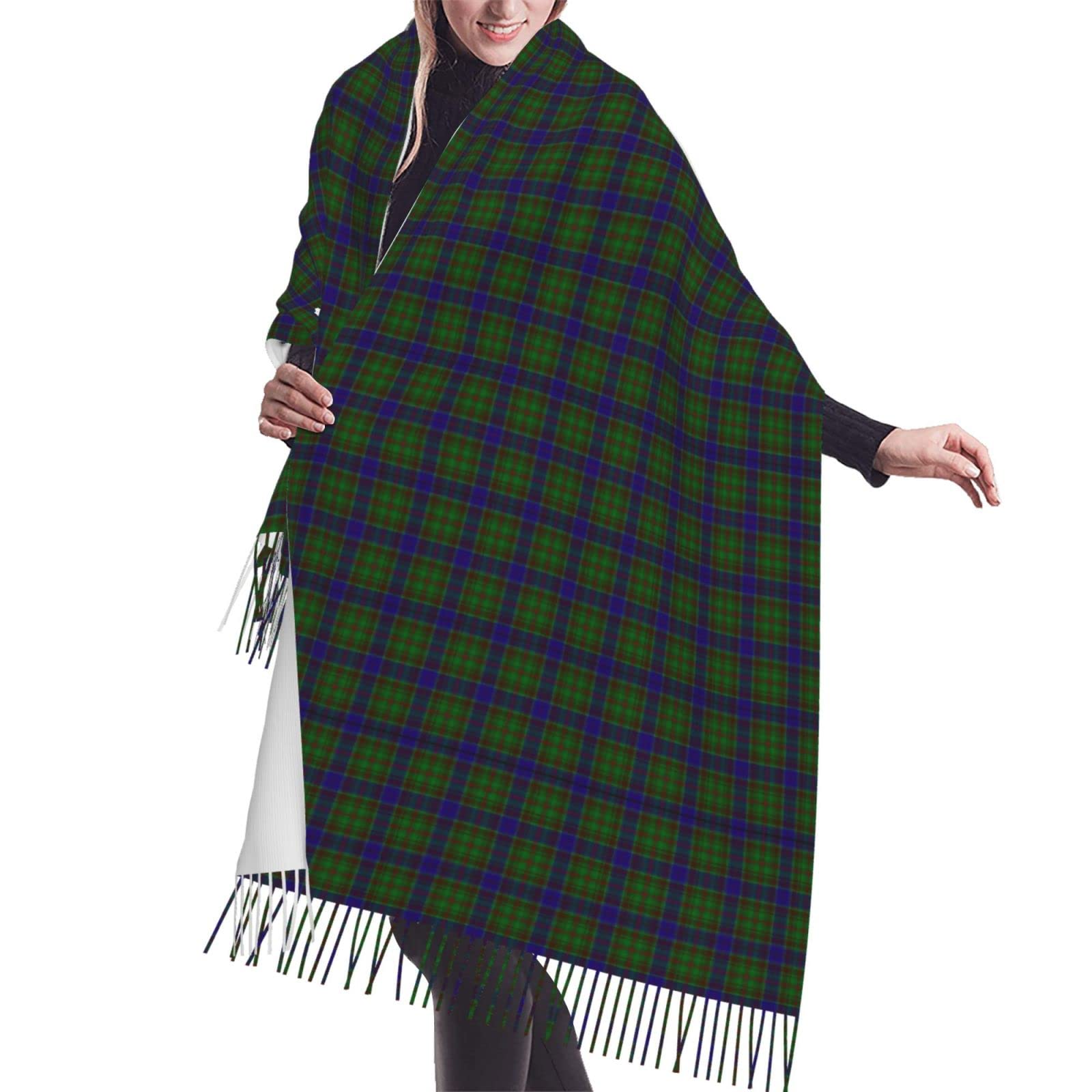 peiyeety Clan Adam Tartan Cashmere Fringe Scarf Autumn And Winter Scarves The Most Soft Classic
