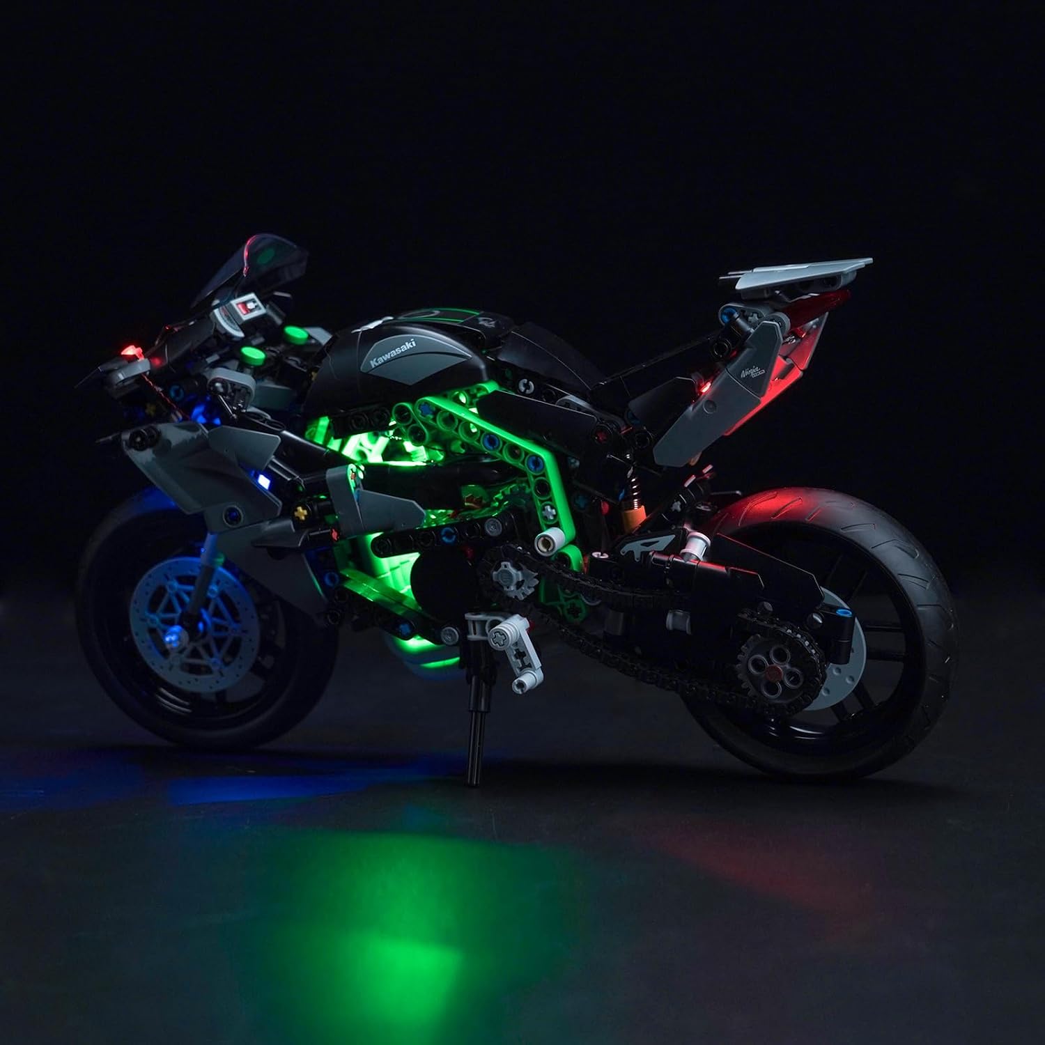 LED Light Kit for Lego 42170 Kawasaki Ninja H2R Motorcycle, Light Kit ONLY, Lego Model NOT Included