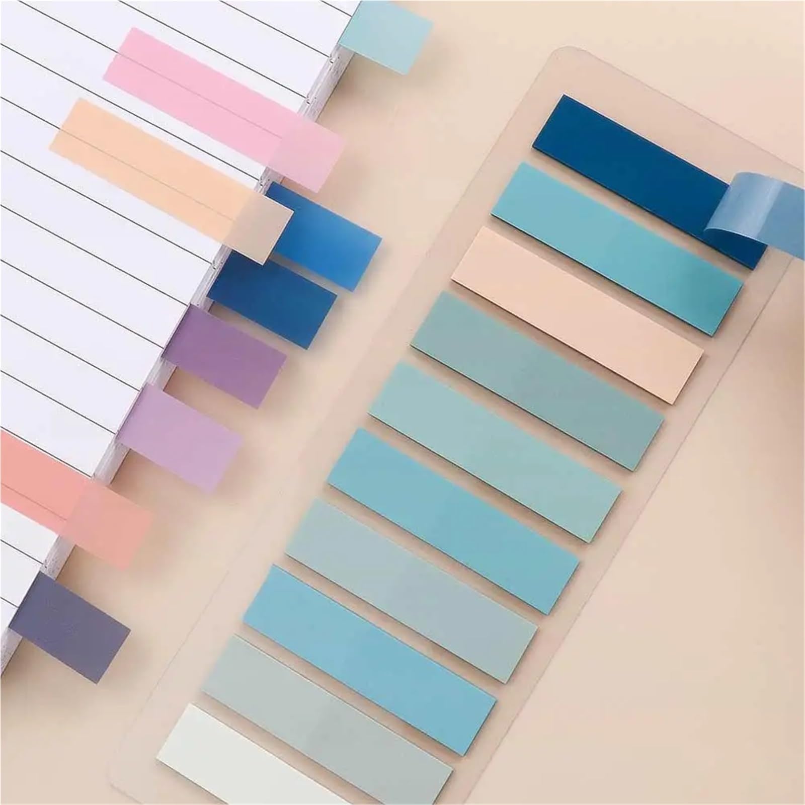 Sticky Notes - 10.000 fogli/50 quaderni, trasparenti, impermeabili, colore: viola