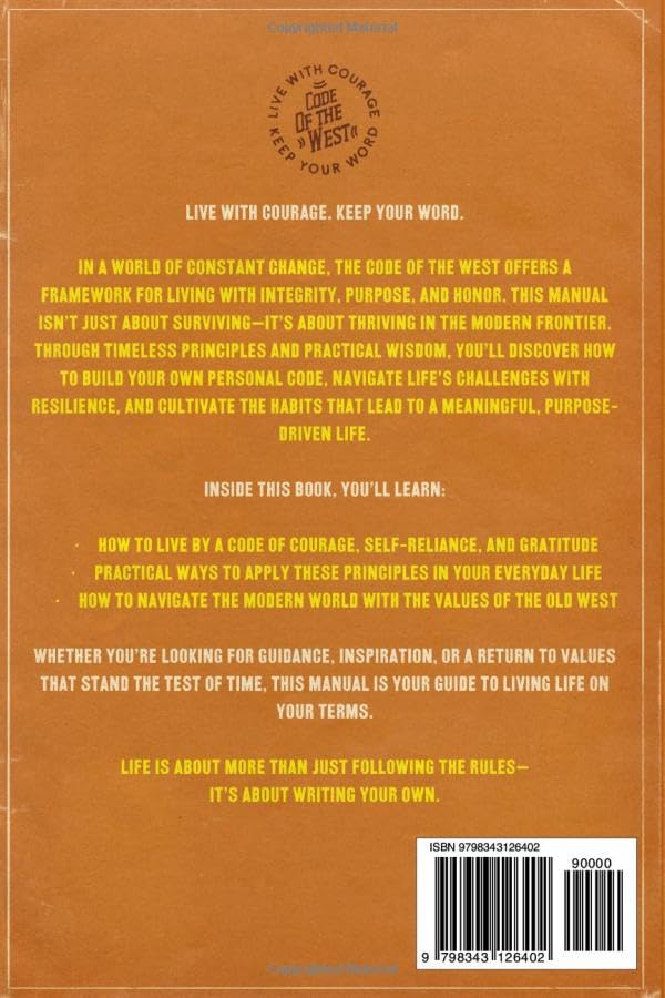Code of The West Manual: A Frontier Guide To Modern Living - Image 2