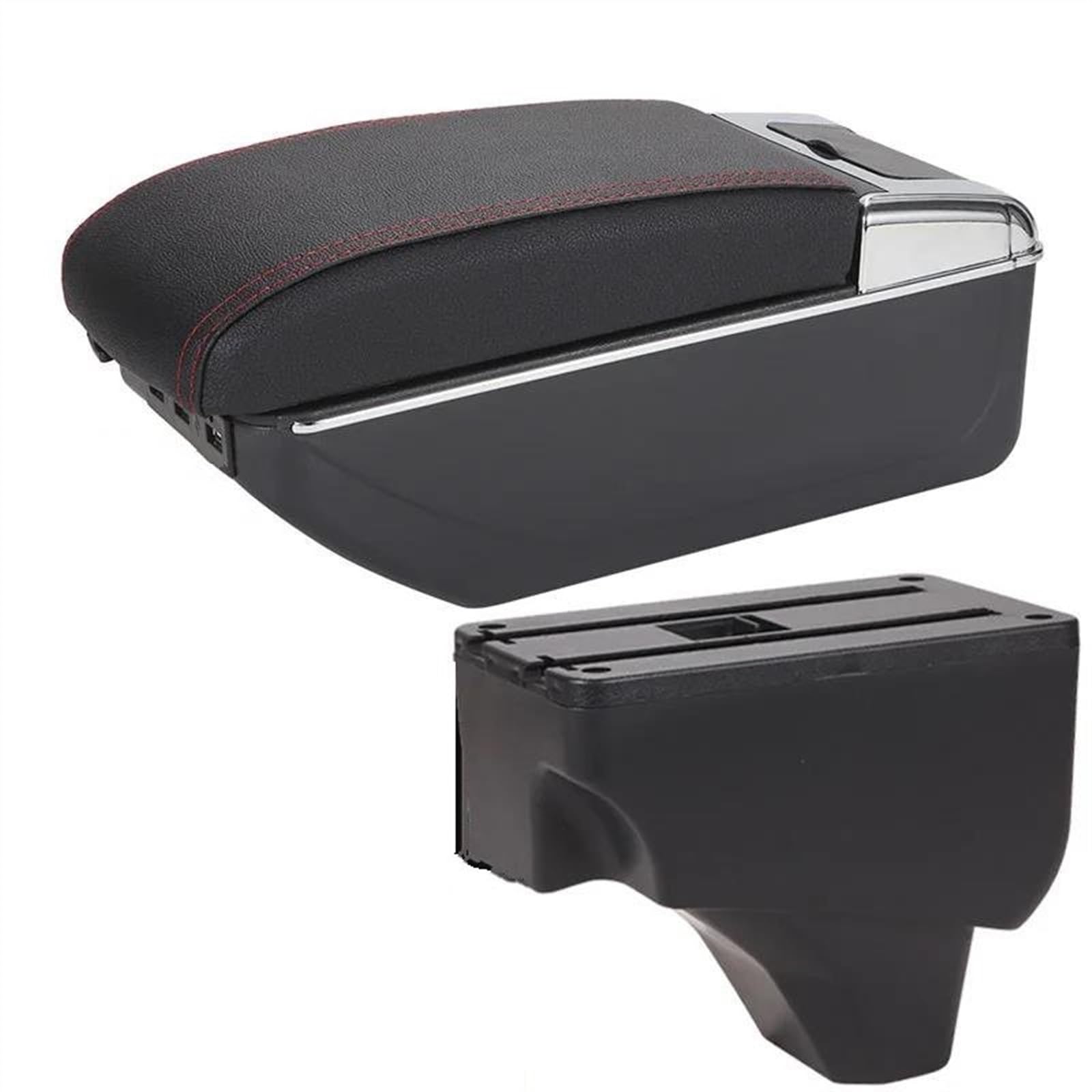 YSDSLS Center Console Armrest Storage Box Car Interior Parts Modification Accessories For Peugeot 208 2008 2019-2024