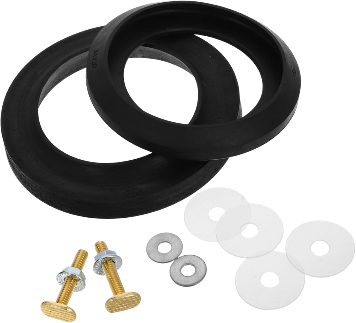 1 Set RV Rest room Rubber Gasket Alternative | RV Rest room Seal for Flushing | Important RV Rest room Flange Equipment | Sturdy Sealing Provides for Trailer Bathrooms