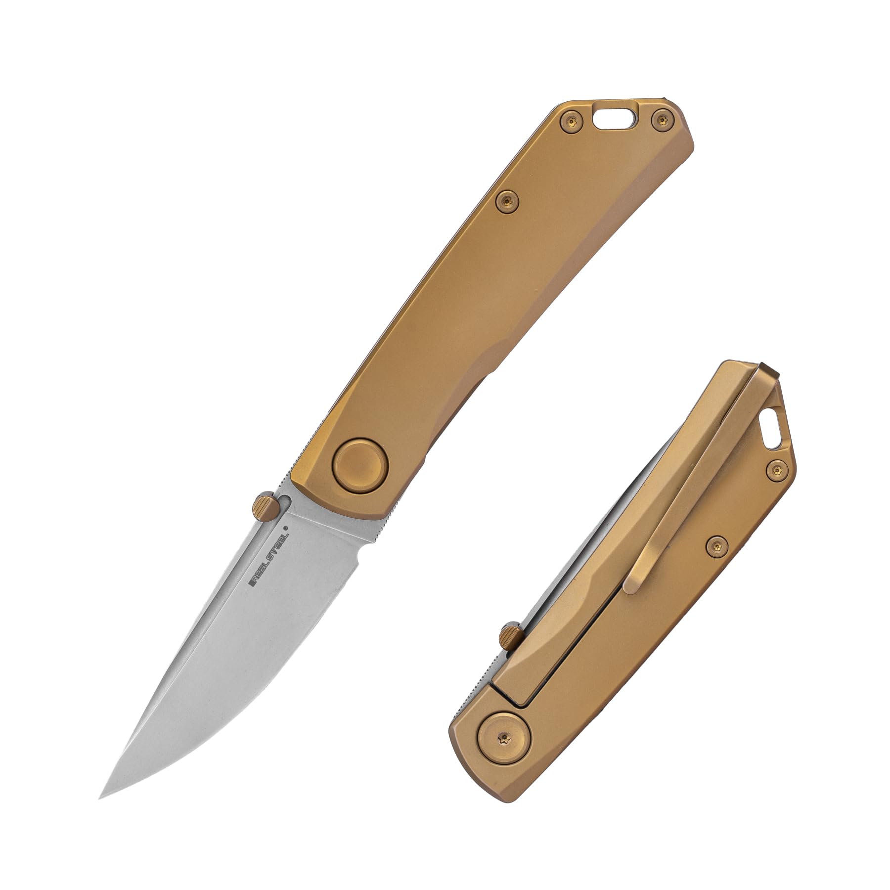 Amazon.com: REALSTEEL Luna Eco Frame Lock Folding Pocket Knife