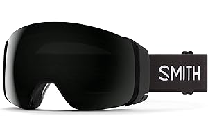 Optics 4d Mag Unisex Snow Winter Goggles - Black, ChromaPop Sun Black