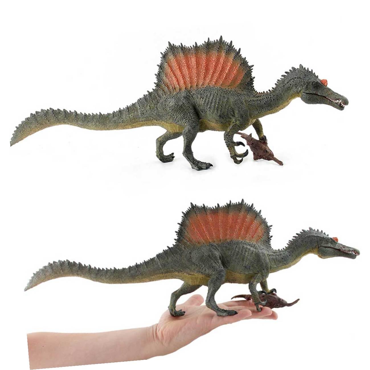 Riproduzione Realistica di Spinosauro 1 Pz in Plastica per Dinosauro