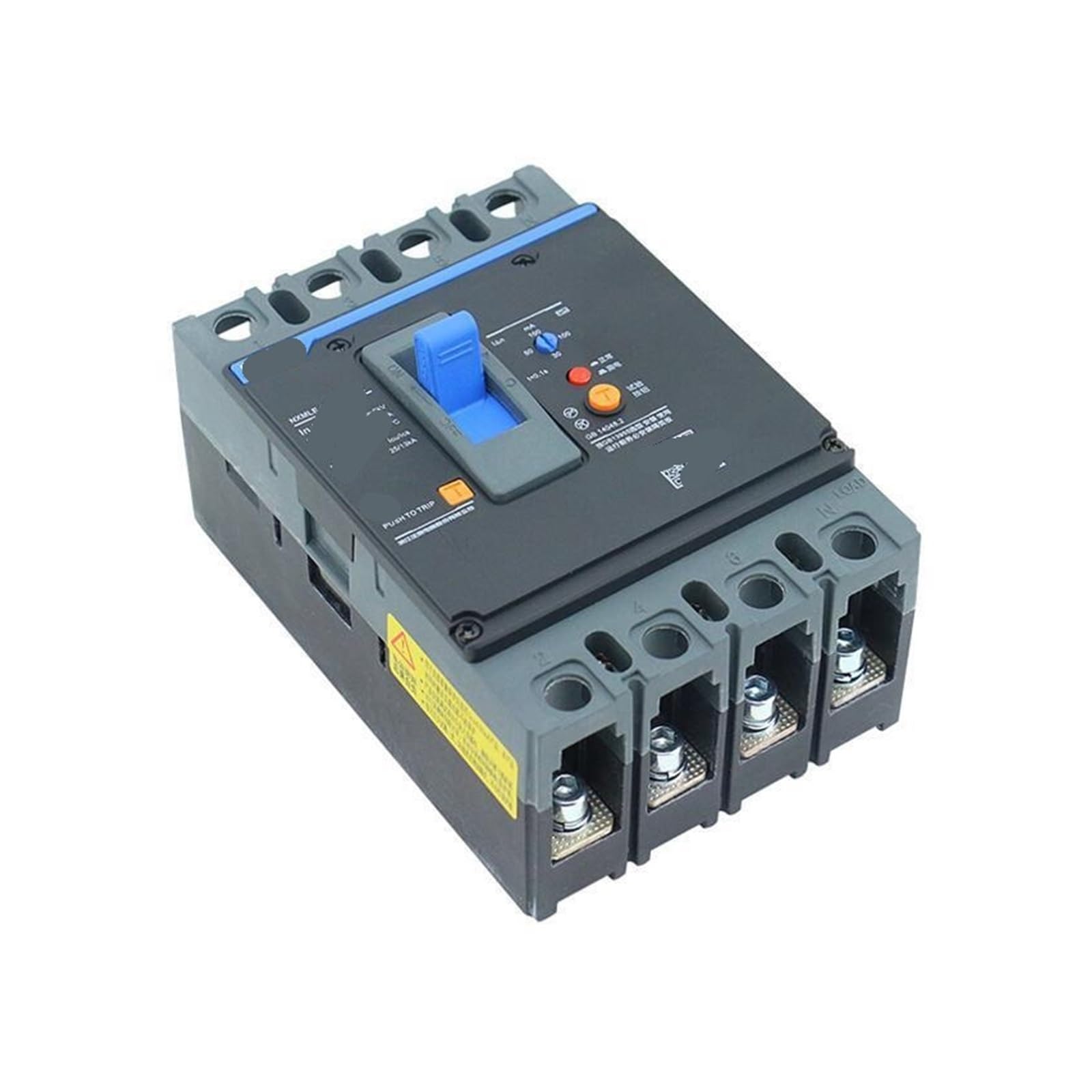 Automatyczny wyłącznik ochronny przed wyciekiem z plastikową obudową NXMLE do urządzeń elektrycznych NXMLE-125S/4308A 20A A