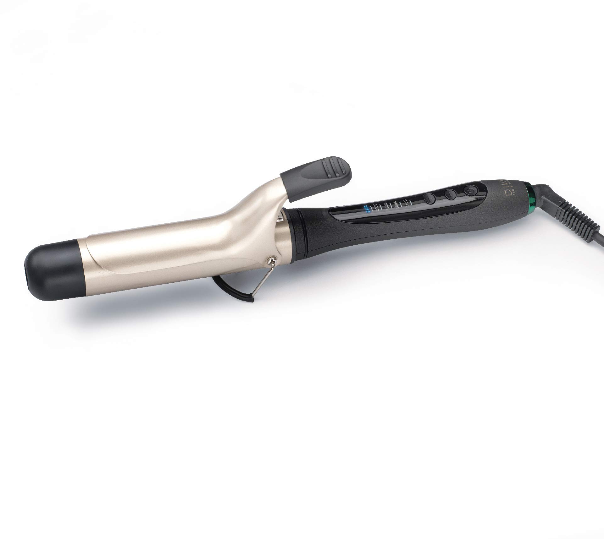 Diva Pro Styling Digital Tong (38mm) with Macadamia, Argan Oil & Keratin infused ceramic barrel, PRO313