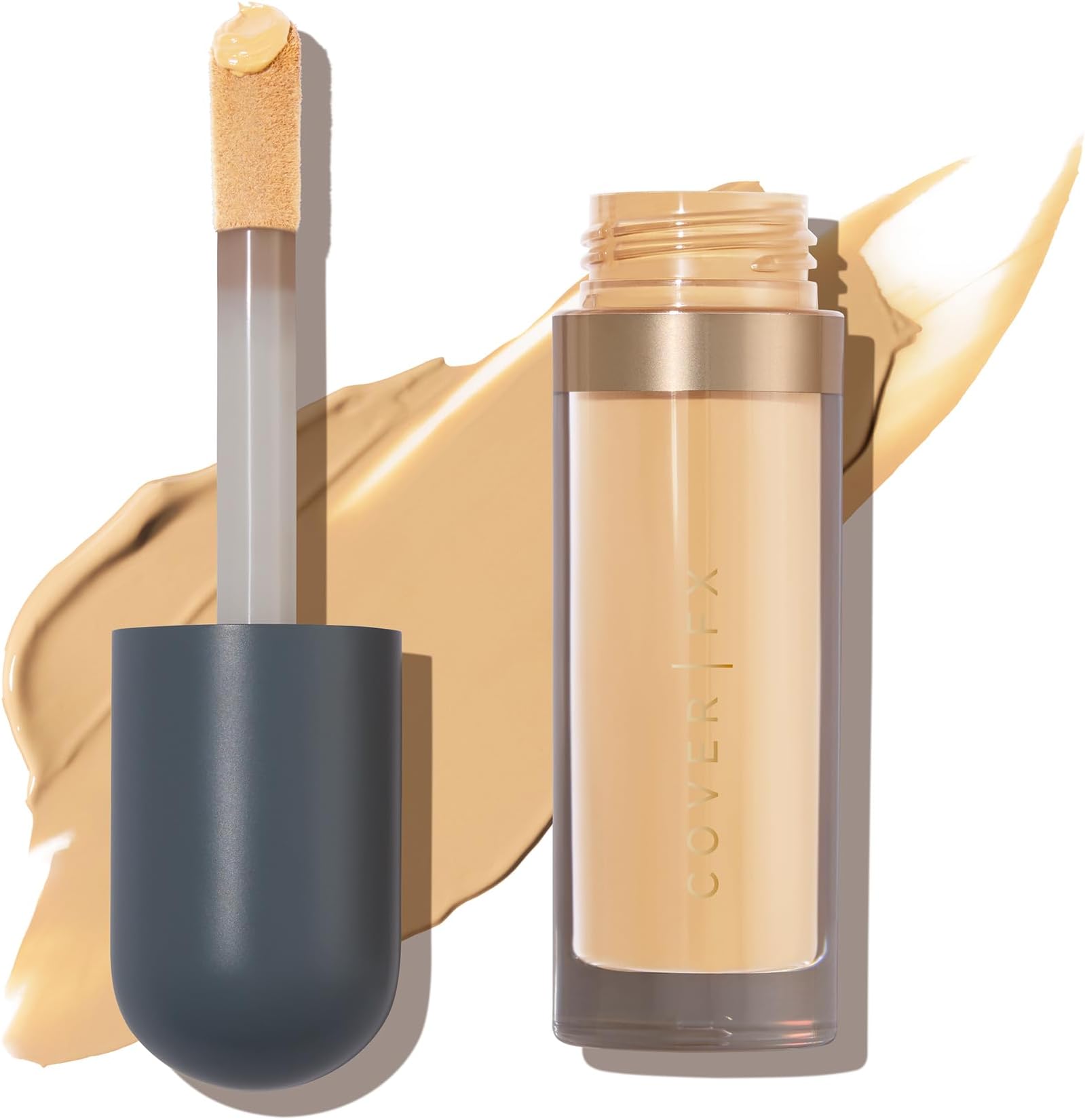 Skin Discovered Longwear Full Coverage Concealer | Buildable Crease-Resistant High Coverage Formula Conceals, Corrects, and Brightens | M3- Medium to tan Neutral Warm Undertones
