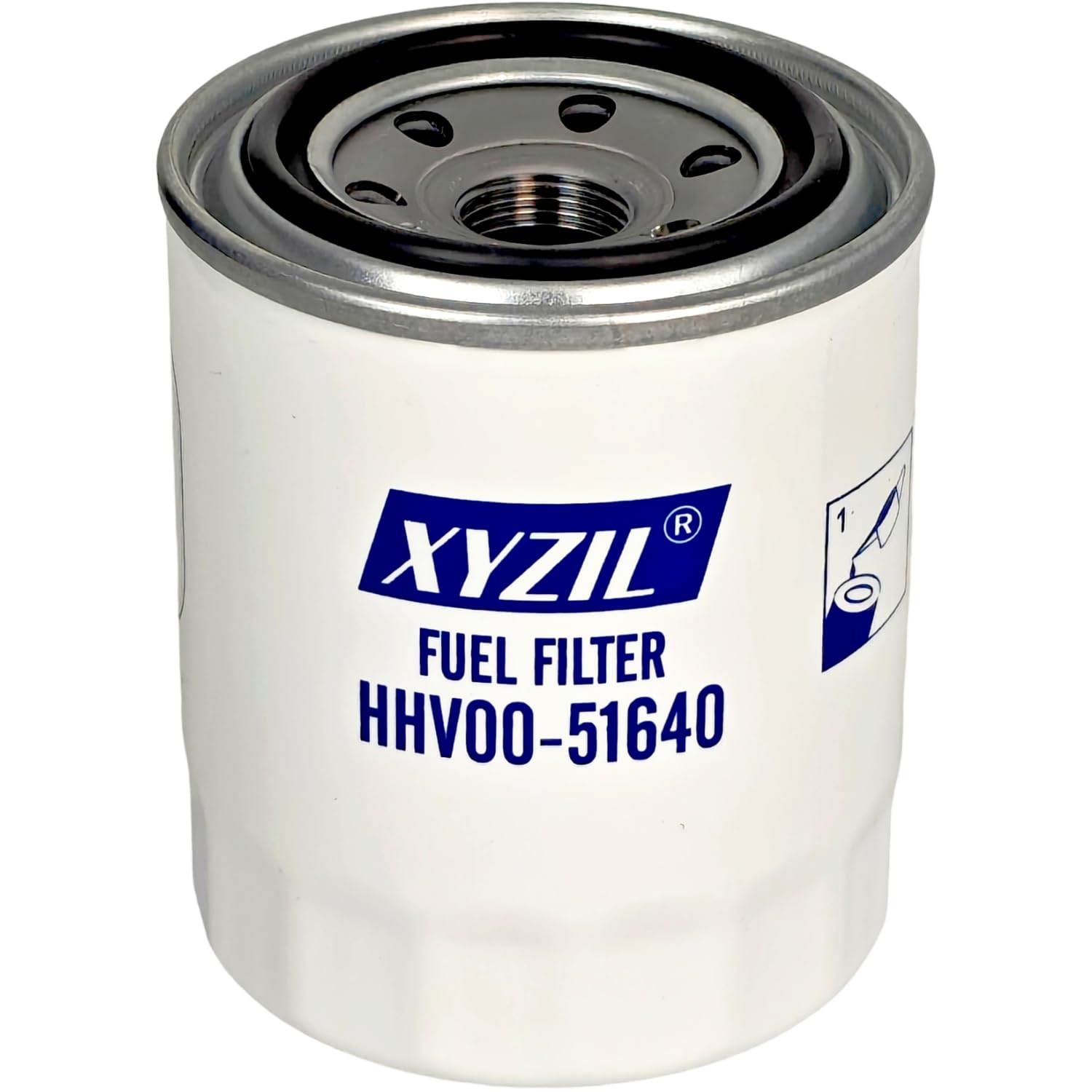 Amazon.com: XYZIL Fuel Filter HHV00-51640 Compatible with Kubota
