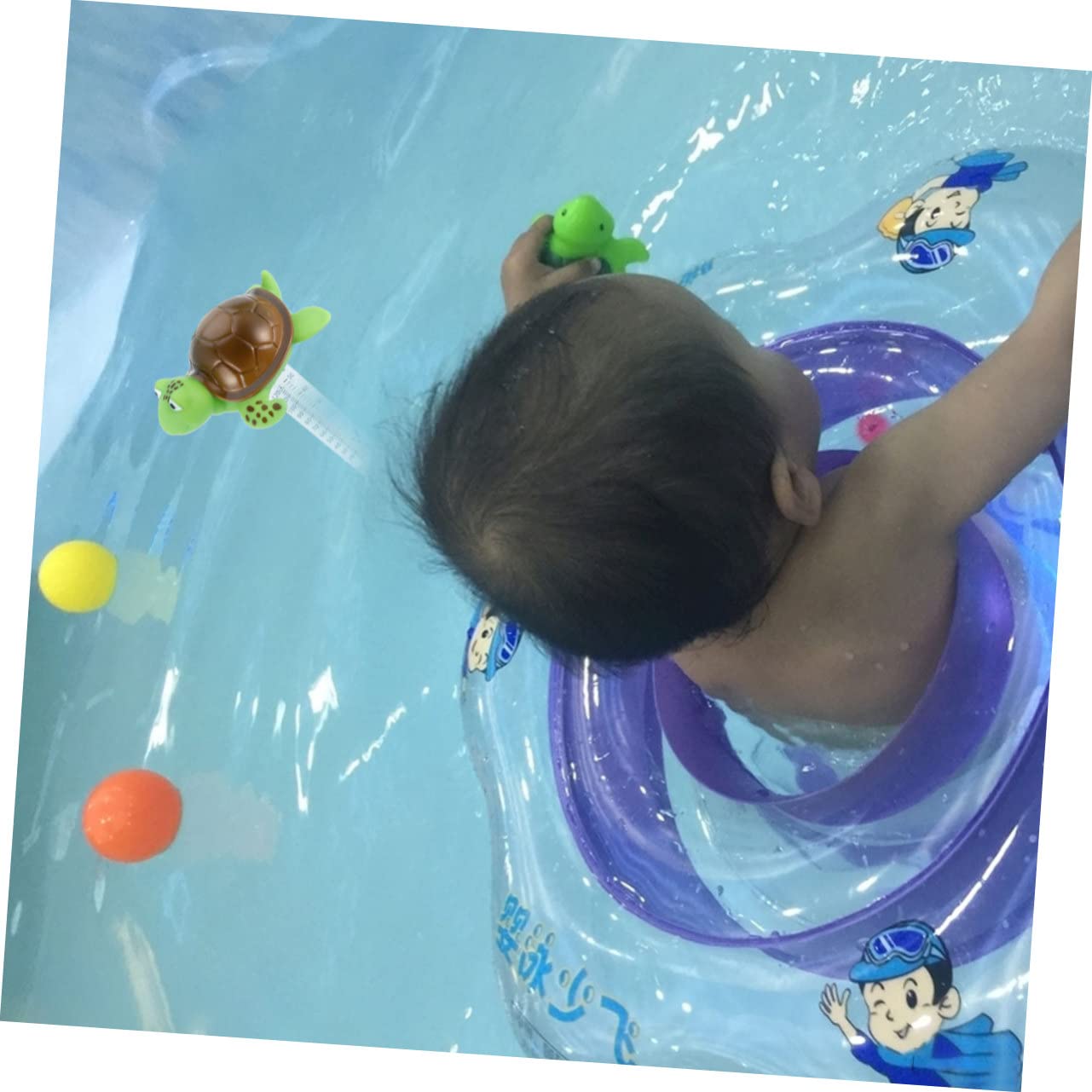 Mipcase 3pezzi Termometro Cartoon Per Termometro Per Piscina Design Misurazione Fahrenheit Facile Usare e