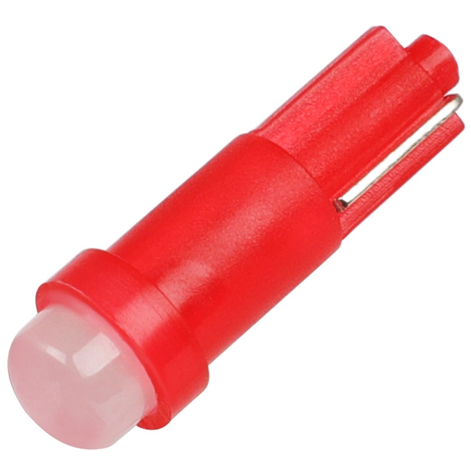 ECCPP 20x Instrument Cluster Dash Panel Lights T5 Red -12V/24V-20MA-8LM