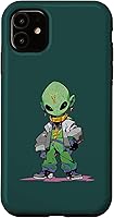 Vista 5 de iPhone 13 Pro Alien Rapper Cool Music Retro Vintage Cute Dancing UFO Space Case