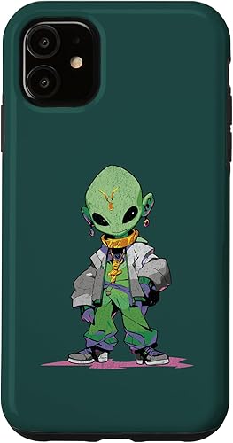 Miniatura 7 de iPhone 13 Pro Alien Rapper Cool Music Retro Vintage Cute Dancing UFO Space Case
