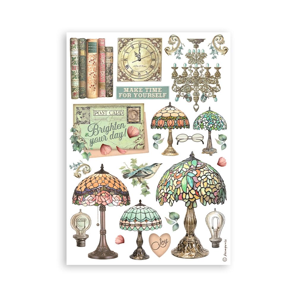 Stamperia - Washi Pad For Scrapbooking, Albums, Car Produktbild-Vorschau 5