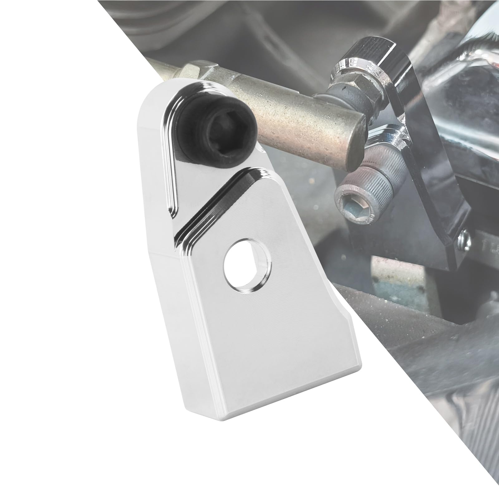 Neutral Gear Assist Kit Shifting Easier Fit for Harley Touring Dyna Softail Twin Cam Models (Chrom)