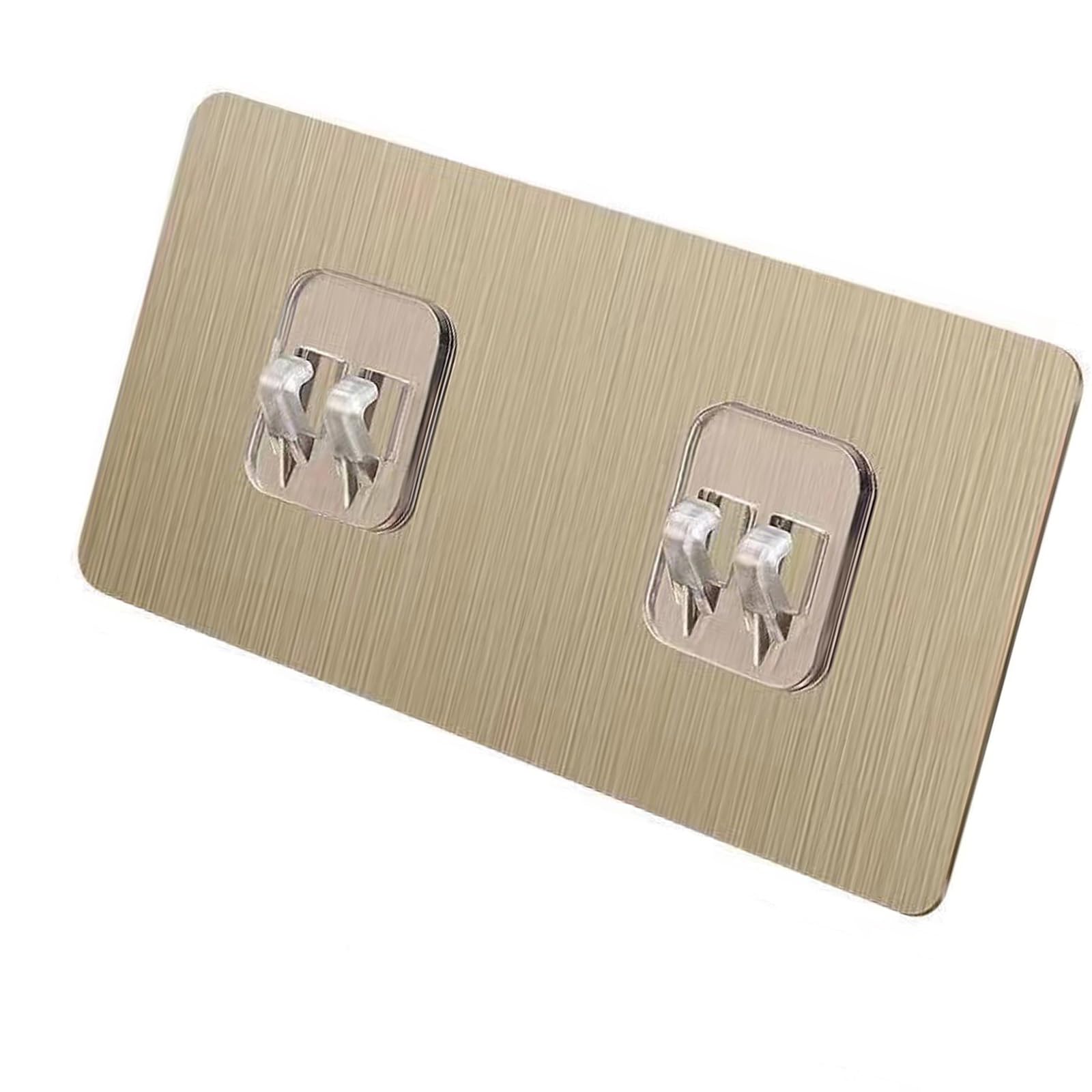 RAFGALDEX Multi Surfaces Adhesive Hooks Unseamed Design Wall Hangers Heavy Items Great for Organizing Spaces At Homes Adhesive Wall Hooks