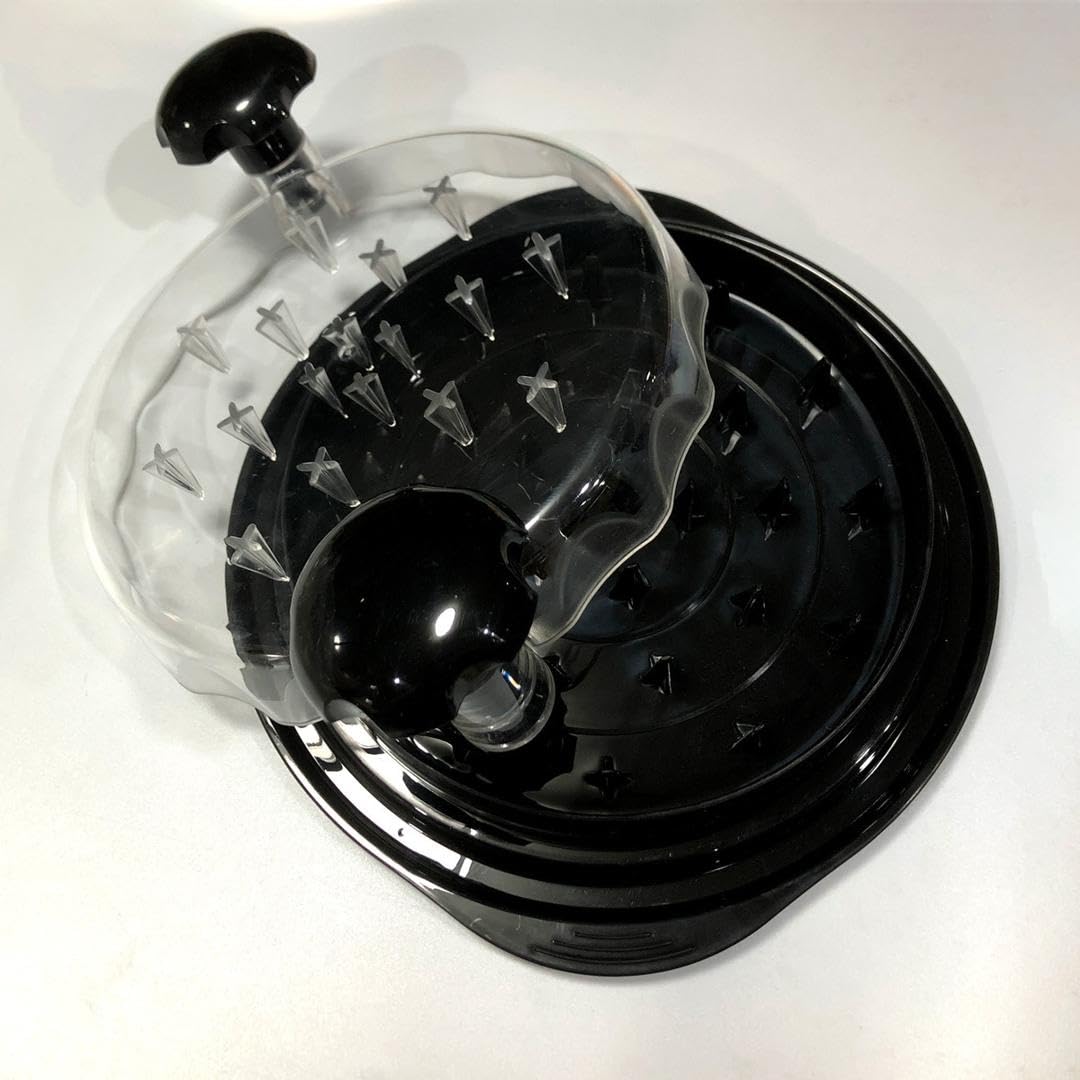 Chicken Shredder Large Chicken Breast Shredder Tool Twist with Brush&Fork, Visible Meat Shredder Machine, Strong Anti-Slip Strip, Ergonomic Handle