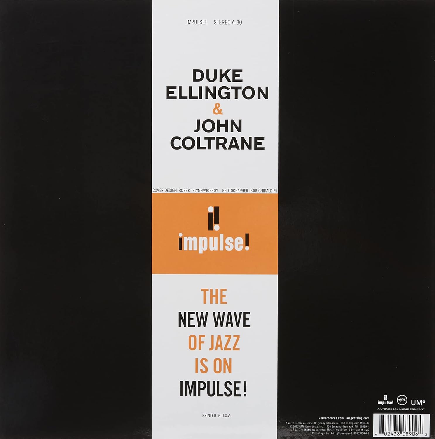 Duke Ellington & John Coltrane (Verve Acoustic Sounds Series)[LP]