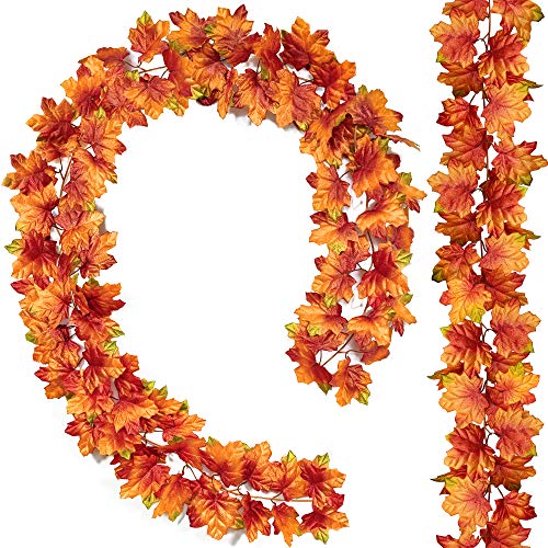 Fall Garland Maple Leaf