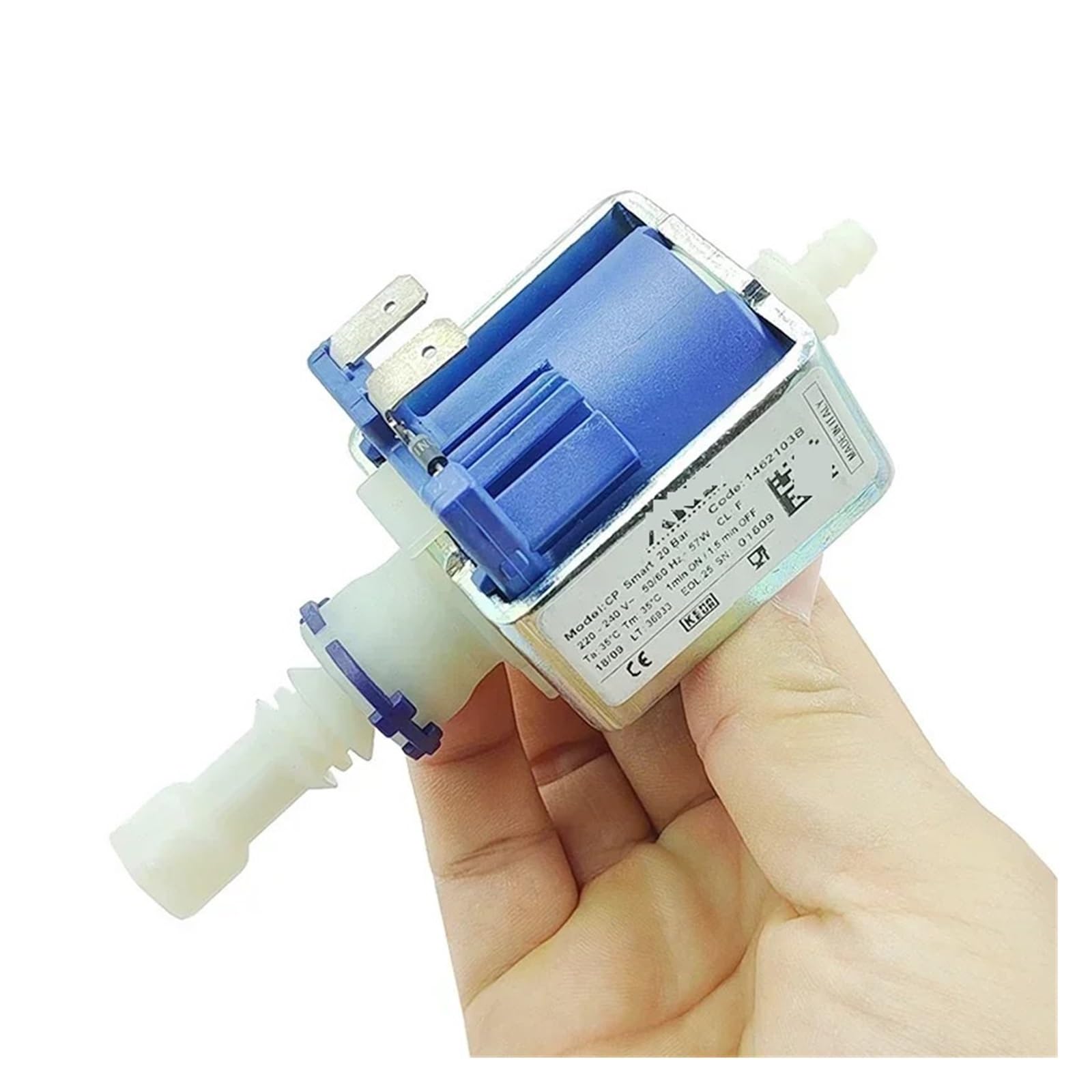 AC 220V 230V 240V 57W Mini Electromagnetic Pump Coffee Machine Water Pump Plunger Pump CP Smart 20 BAR High Pressure Flow