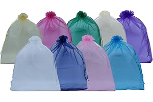 Ankirol Clear Drawstring Bags 16x13