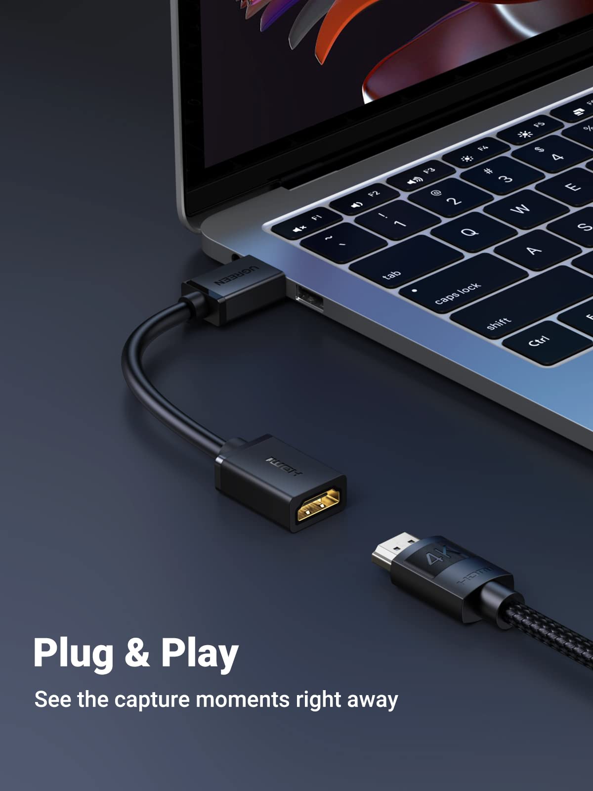 Buy UGREEN Mini HDMI Adapter Mini HDMI to HDMI Female Cable 4K