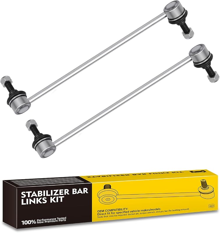 Bieletas dianteiras da barra estabilizadora TOVASTY K80230-US para Toyota Corolla, Matrix, Prius, Pontiac Vibe e Scion tC