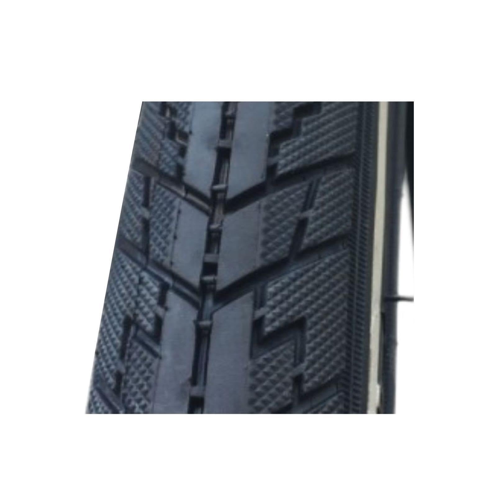 Set di 2 copertoni per pneumatici Rexway Dart con Reflex 32-622 (28 x 1,25) + 2 camere d'aria abbinate DV con 3 leve per pneumatici