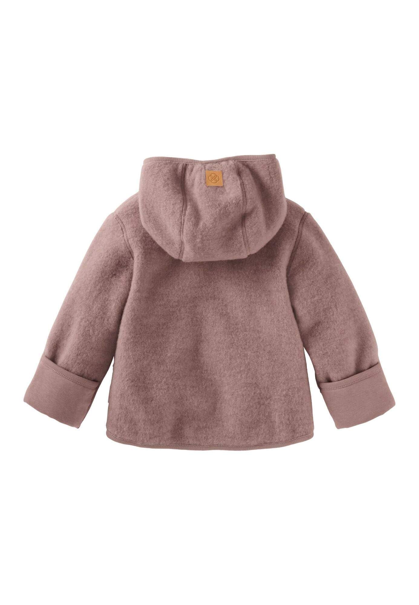 hessnatur Wollfleece Jacke aus reiner Bio-Merinowolle | Baby-unisex