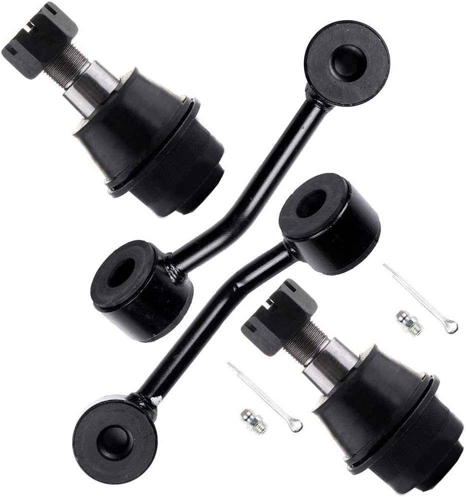 SCITOO 4pcs Front Suspension Kit Sway Bar Link Lower Ball Joint Replacement For Dodge Sprinter 2500 Sprinter 3500 For Freightliner Sprinter 2500 Sprinter 3500
