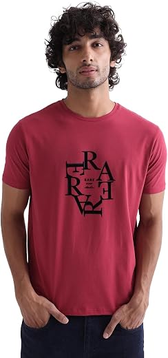 Rare Rabbit Regular fit Graphic Print t-Shirt