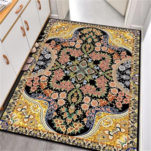 Tapis de salon rouge 160X230CM rectangulaire et isolant - 2