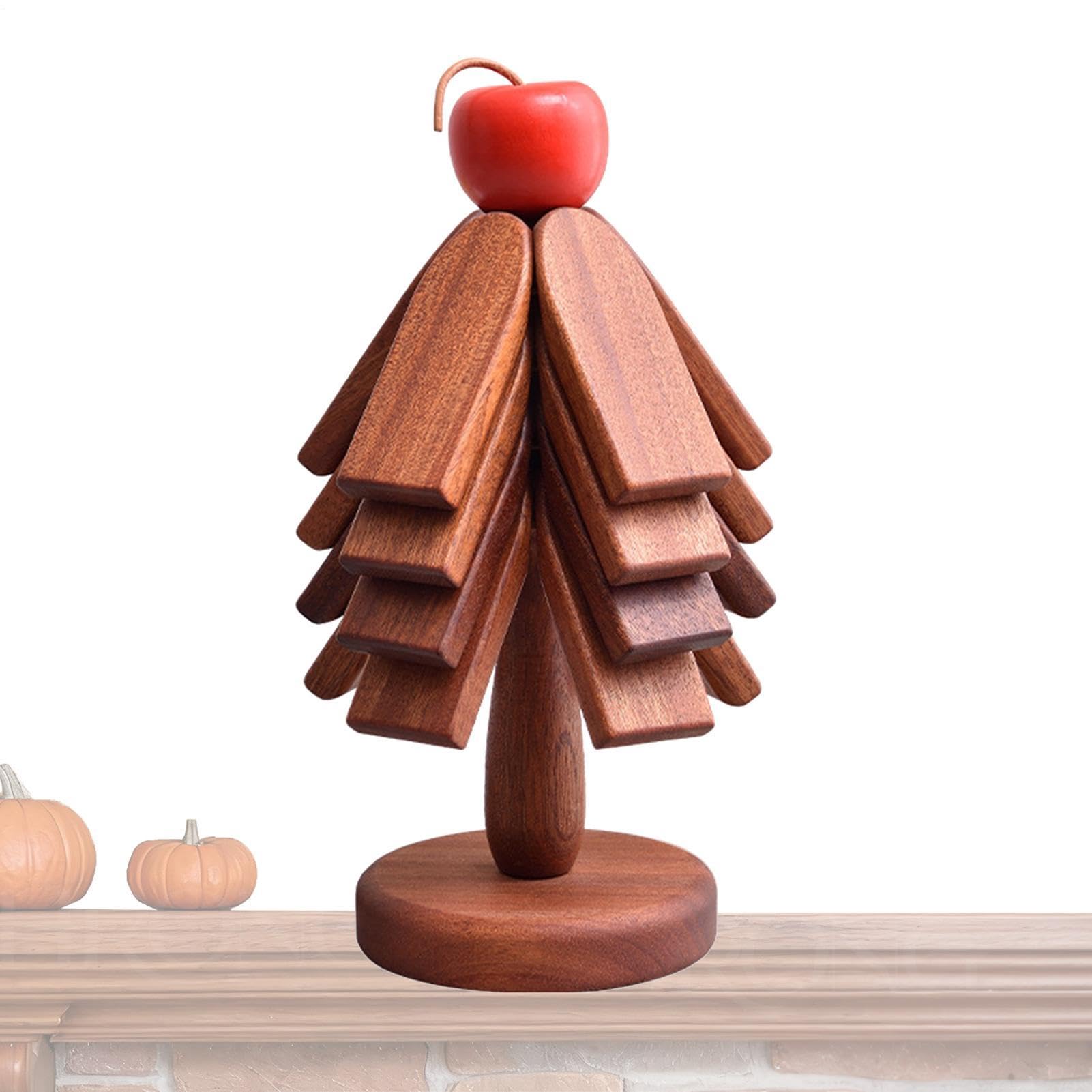 Décoration de table rustique pliable – Dessous de verre résistant à la