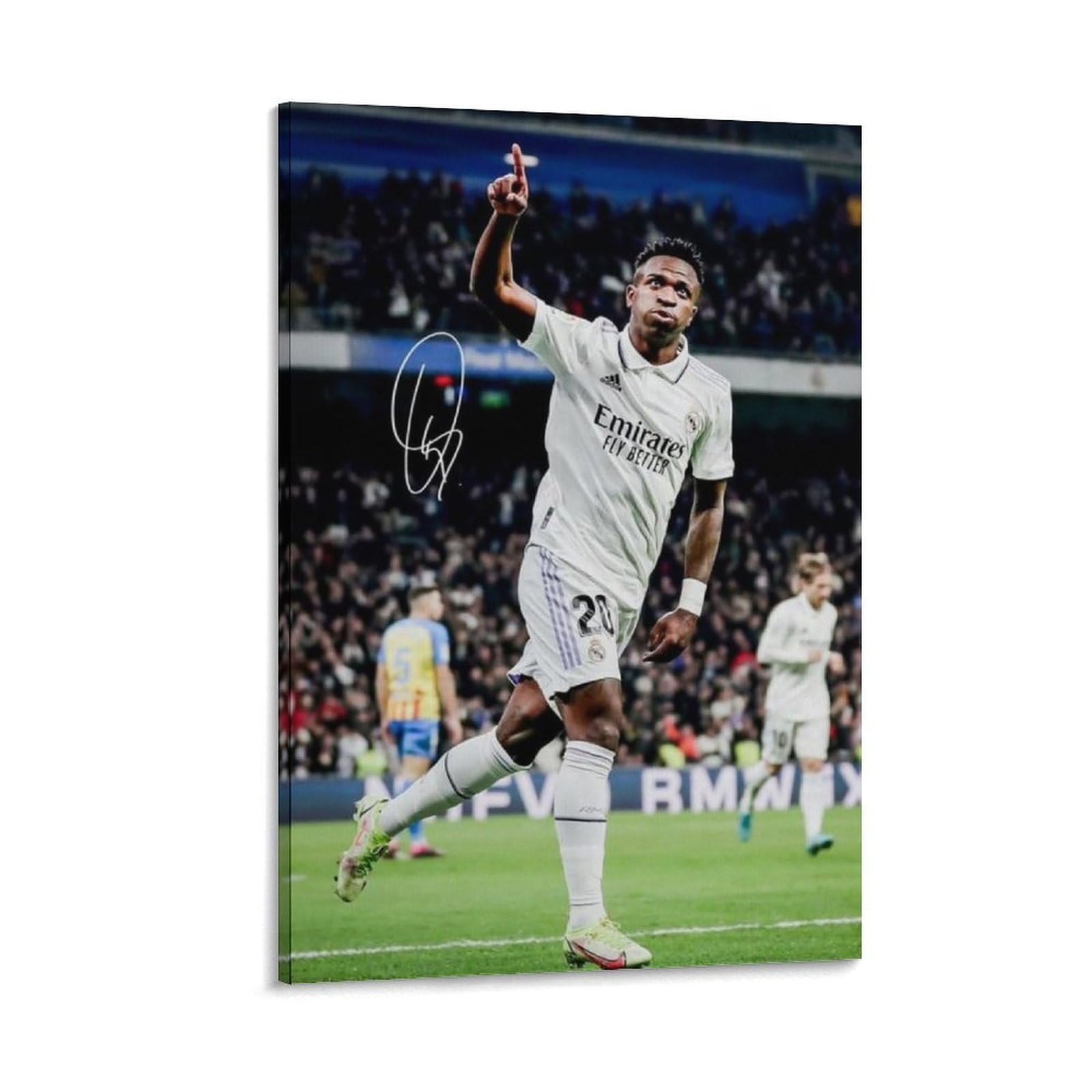 ASUIU Vinicius Jr Canvas Poster Print Photo Art Painting Canvas Poster Home Modern Decor Posters 08x12inch(20x30cm)