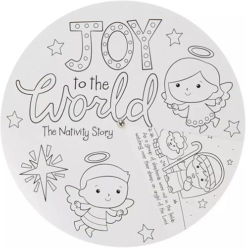 Nativity Story - Kit de manualidades de ruedas - Hace 24